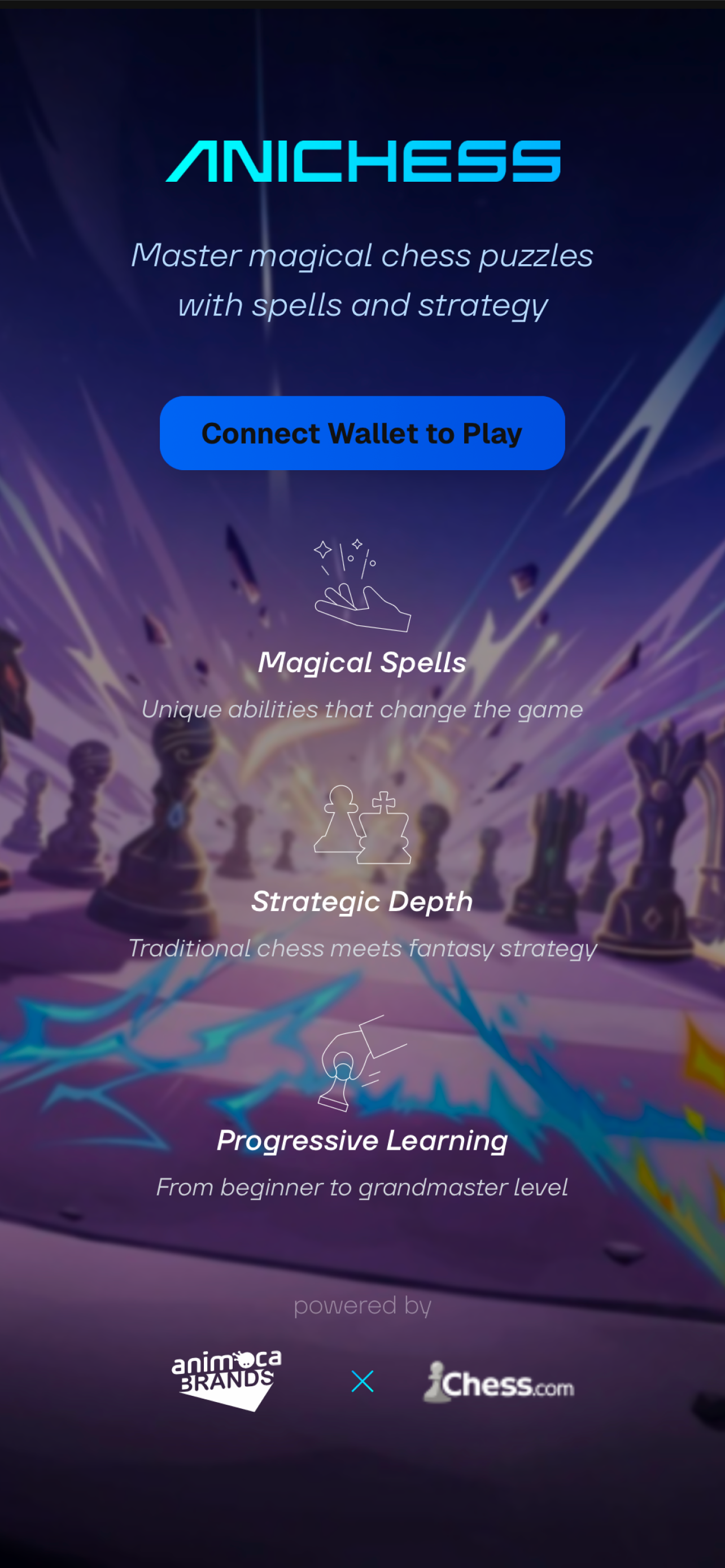 Anichess Puzzles - Farcaster Mini Apps screenshot